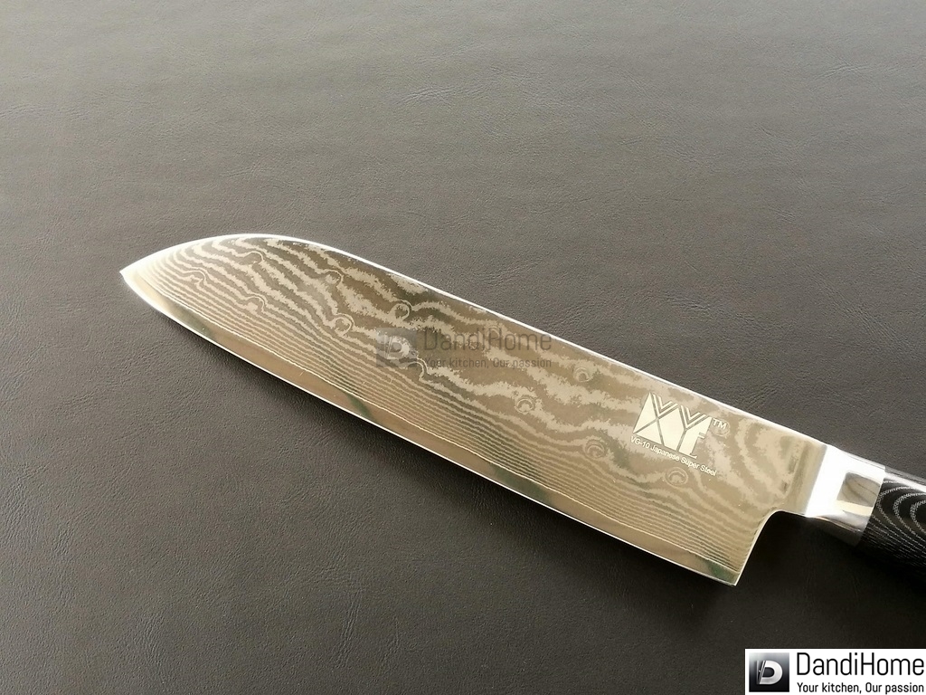 Dao bếp XYj Santoku 7″ VG10 Damascus-02.jpg